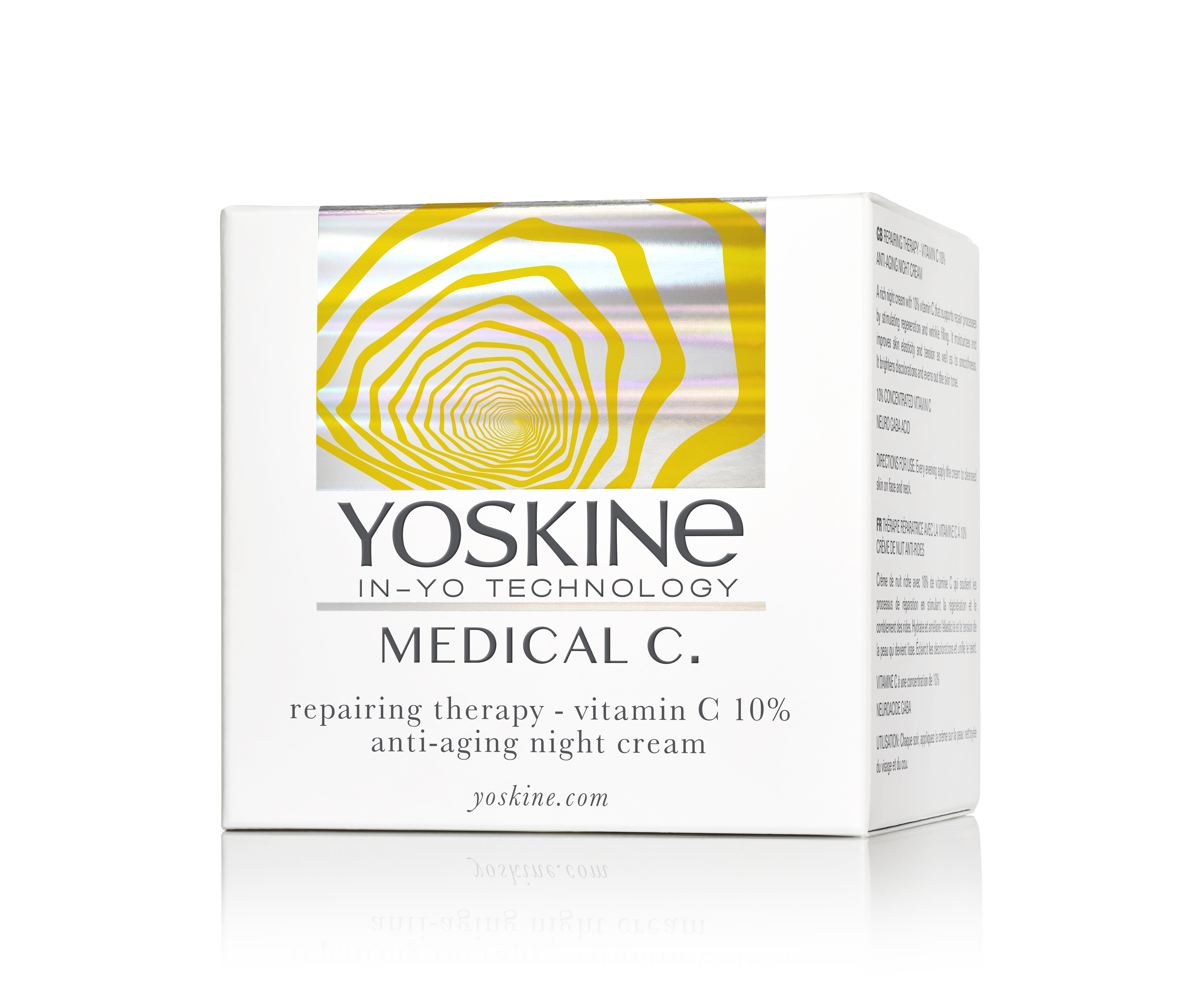 YOSKINE MEDICAL C. Repairing therapy - Vitamin C 10% anti-aging night cream
