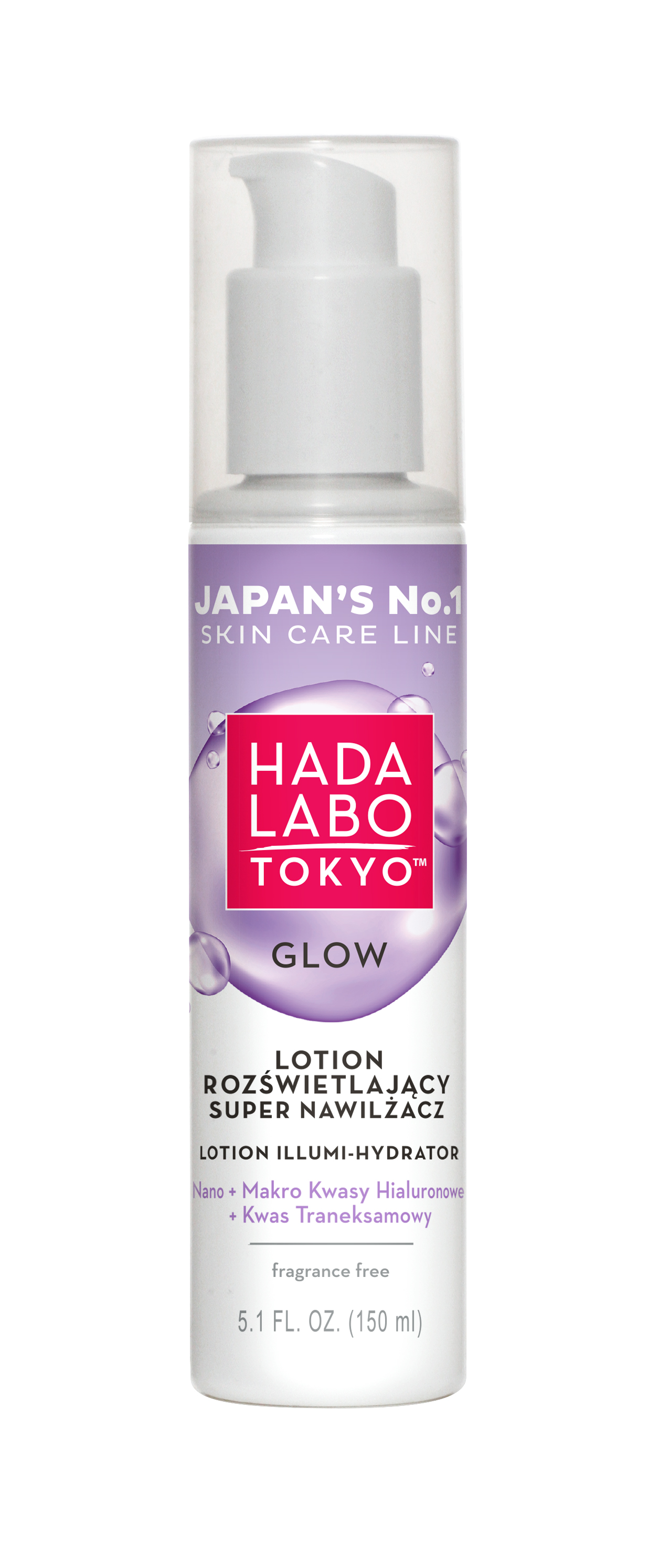 HADA LABO TOKYO GLOW Lotion Rozświetlający Super-nawilżacz