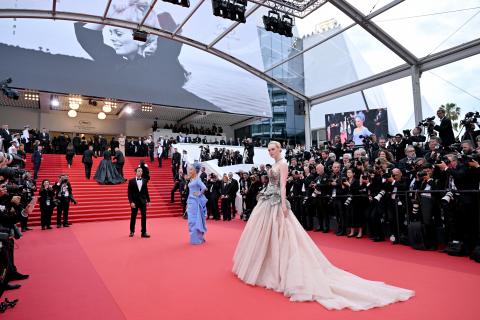 Sylwia Romaniuk na 76. Festiwalu Filmowym w Cannes_fot. Getty Images_1