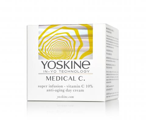 YOSKINE MEDICAL C. Super infusion - Vitamin C 10% anti-aging day cream