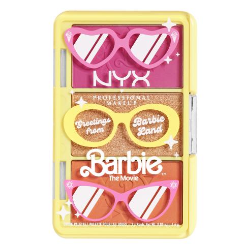 NYX Professional Makeup x Barbie™ The Movie_Mini paletka do twarzy Face Blush_69,99 zł_1