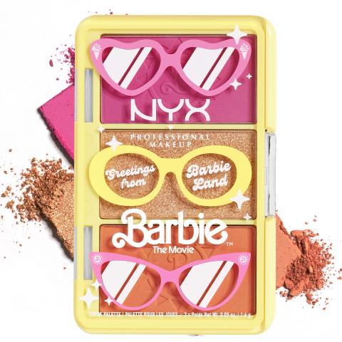NYX Professional Makeup x Barbie™ The Movie_Mini paletka do twarzy Face Blush_69,99 zł_3