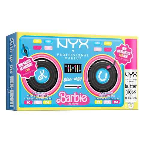 NYX Professional Makeup x Barbie™ The Movie_Paleta cieni z mini błyszczykiem Butter Gloss_69,99 zł_7