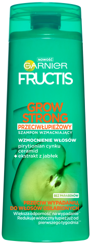 Grow Strong przeciwłupieżowy szampon wzmacniający z ekstratem z jabłek