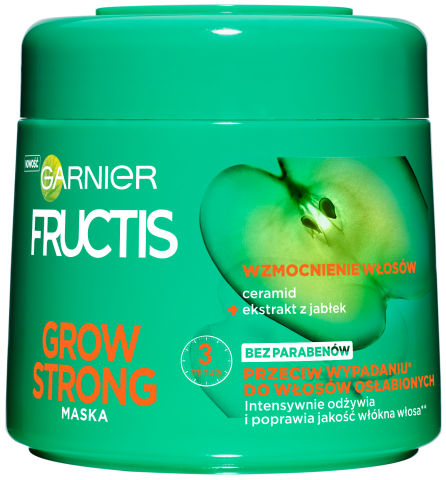Grow Strong maska wzmacniająca z ekstraktem z jabłek 