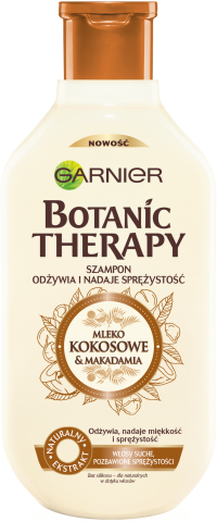 Garnier Bothanic Therapy Szampon odżywczy do włosów suchych i pozbawionych sprężystości 