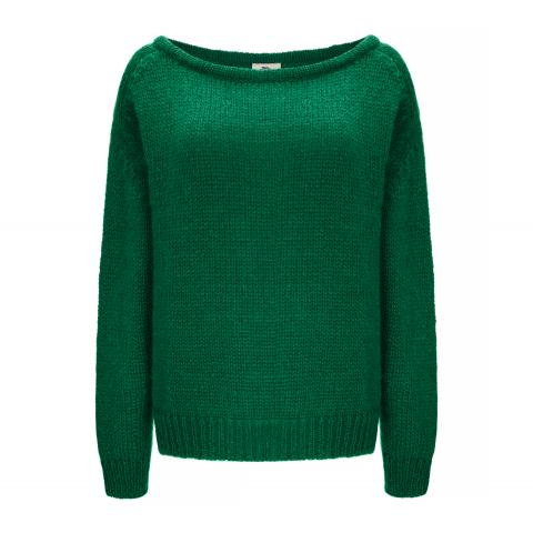 BUNNY THE STAR Sweter Sky Green