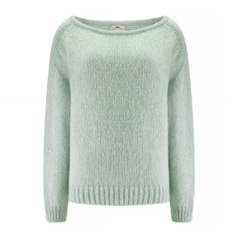 BUNNY THE STAR Sweter Sky Mint