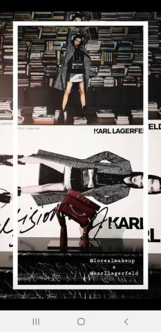 KARL LAGERFELD x L’Oreal Paris