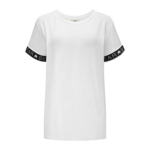 BUNNY THE STAR_T-shirt Ribbon White