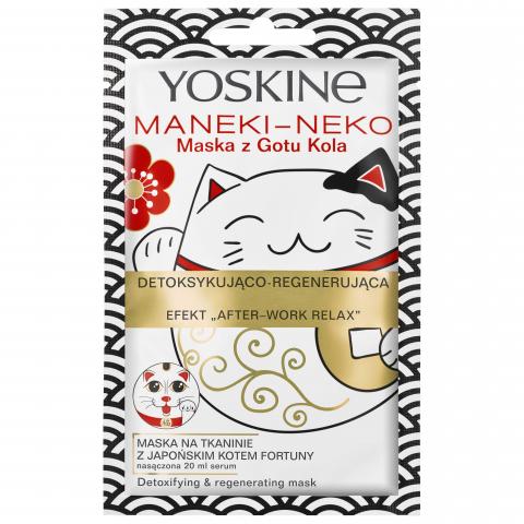 YOSKINE MANEKI-NEKO Maska detoksykująco-regenerująca After-work relax