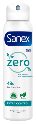 Sanex Zero% Dezodorant w sprayu Extra Control