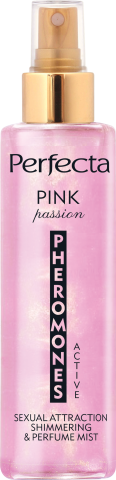 PERFECTA PHEROMONES ACTIVE Perfumowana mgiełka do ciała Pink Passion