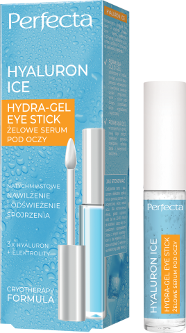 PERFECTA HYLAURON ICE Hydra-Gel Eye-stick Żelowe serum pod oczy