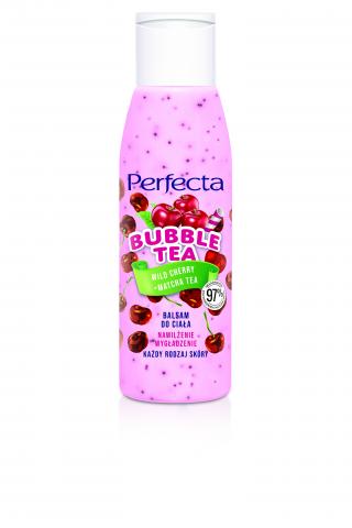 PERFECTA BUBBLE TEA Balsam do ciała Wild Cherry + Matcha Tea