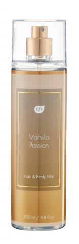 Life Vanilla Passion Mgiełka zapachowa do ciała i włosów