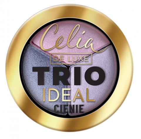 NOWOŚĆ 2024! CELIA DE LUXE TRIO IDEAL CIENIE DO POWIEK