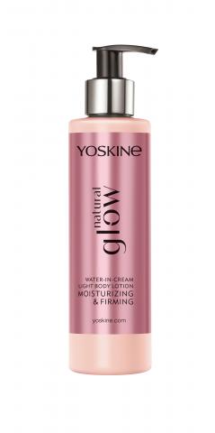 NOWOŚĆ! YOSKINE NATURAL GLOW WATER-IN-CREAM LIGHT BODY LOTION MOISTURIZING & FIRMING