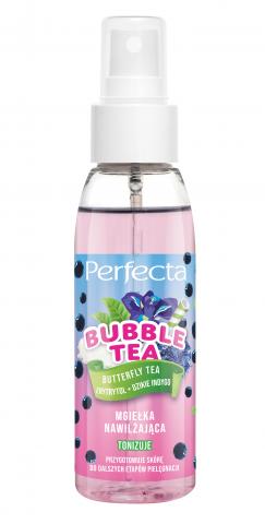 PERFECTA BUBBLE TEA BUTTERFLY TEA MGIEŁKA NAWILŻAJĄCA BUTTERFLY TEA, ERYTRYTOL + DZIKIE INDYGO