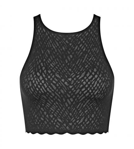 sloggi ZERO Feel Bliss Crop Top_Black_140 zł