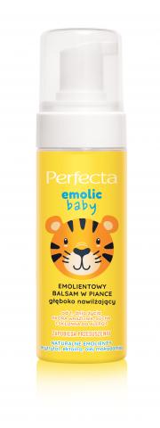 PERFECTA EMOLIC BABY Emolientowy balsam w piance głęboko nawilżający