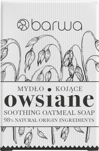 BARWA KOJĄCE MYDŁO W KOSTCE OWISANE 