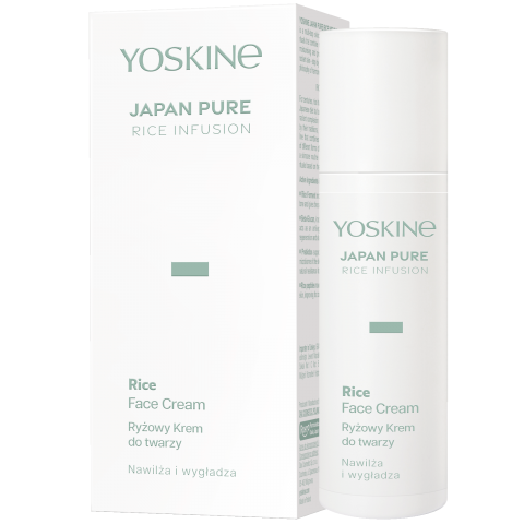 YOSKINE JAPAN PURE RICE INFUSION Ryżowy Krem Do Twarzy