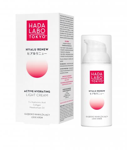HADA LABO TOKYO HYALU RENEW GŁĘBOKO NAWILŻAJĄCY LEKKI KREM
