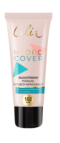 CELIA HYDRO COVER Długotrwały podkład kryjąco-nawilżający