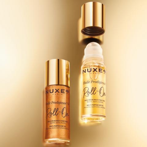 HUILE PRODIGIEUSE® w nowym poręcznym formacie ROLL-ON