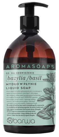 AROMA SOAPS Mydło bazyliowe w płynie