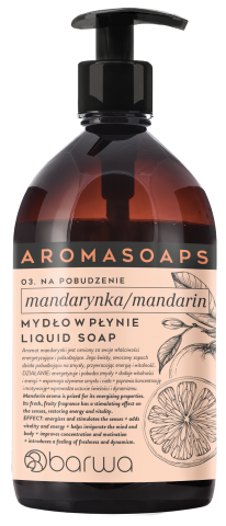 AROMA SOAPS Mydło mandarynkowe w płynie