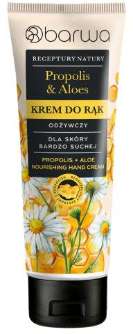 RECEPTURY NATURY Krem do rąk PROPOLIS + ALOES 