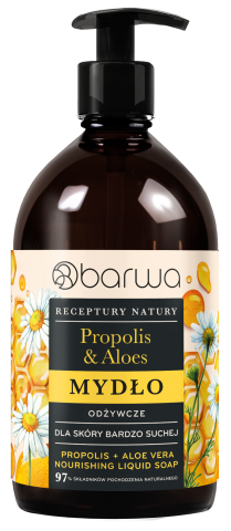 RECEPTURY NATURY Mydło Odżywcze PROPOLIS + ALOES