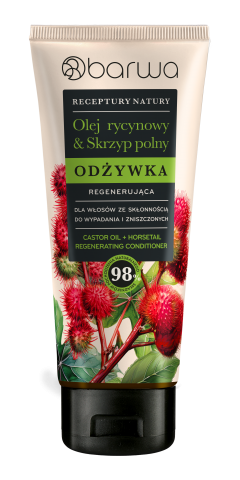 RECEPTURY NATURY Odżywka OLEJ RYCYNOWY + SKRZYP POLNY