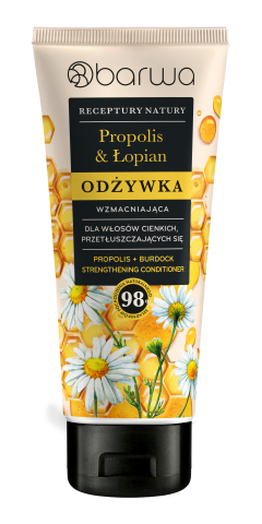 RECEPTURY NATURY Odżywka PROPOLIS + ŁOPIAN