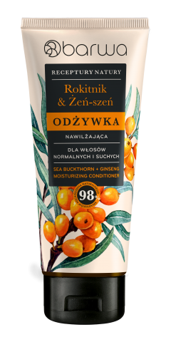 RECEPTURY NATURY Odżywka ROKITNIK + ŻEŃ-SZEŃ