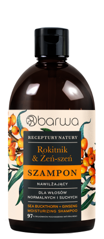 RECEPTURY NATURY Szampon ROKITNIK + ŻEŃ-SZEŃ 