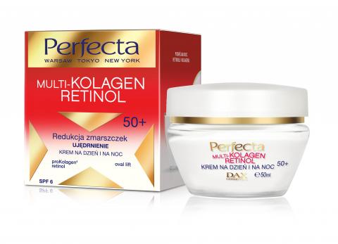 Perfecta Multi-Kolagen Retinol Krem do twarzy na dzień i na noc 50+ 