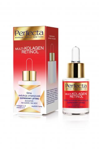 Perfecta Multi-Kolagen Retinol Expresowy Lifting Booster, serum na dzień i na noc
