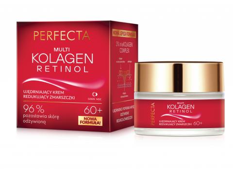 PERFECTA MULTI-KOLAGEN RETINOL Ujędrniający krem redukujący zmarszczki 60+ na dzień i na noc