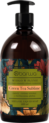 BARWA SOAP ATELIER Mydło w płynie Green Tea Sublime
