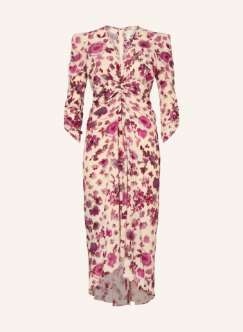 BREUNINGER.COM_ISABEL MARANT_Sukienka koktajlowa ALBINI z jedwabiu_4 190 zł