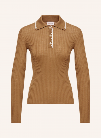 BREUNINGER.COM_MONCLER_Dzianinowa koszulka polo_3 315 zł