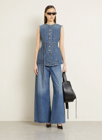 BREUNINGER.COM_SPORTMAX_Kamizelka jeansowa SPDDOMINIO_1 469 zł_1