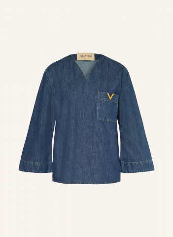 BREUNINGER.COM_VALENTINO_Bluzka SOLID w stylu jeansowym_5 930 zł