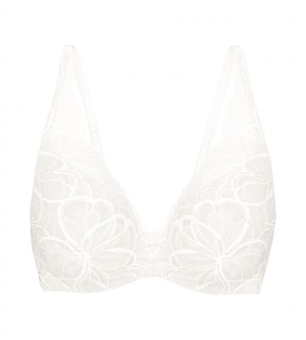 TRIUMPH_Body Make-Up Illusion Lace_Biustonosz_Ecru White_250 zł