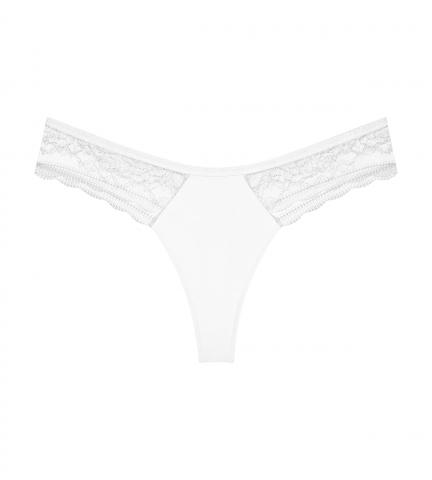 TRIUMPH_Comfort Allure String_White_80 zł
