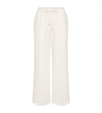 TRIUMPH_Summer Wear Trousers _Silk White_180 zł