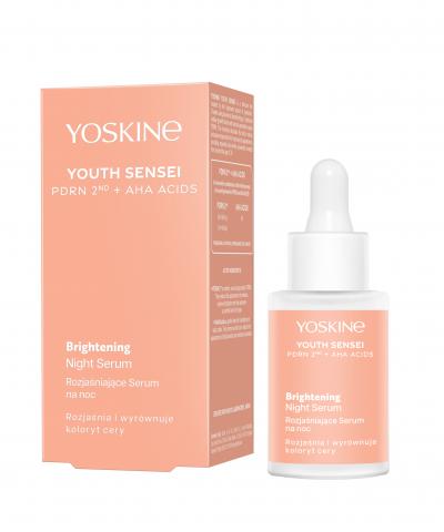 YOSKINE YOUTH SENSEI Rozjaśniające Serum na noc